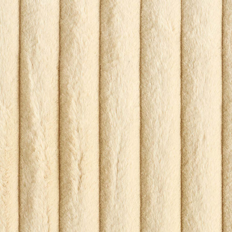 Tela de tapicería Nervadura suave – beige claro,  image number 5