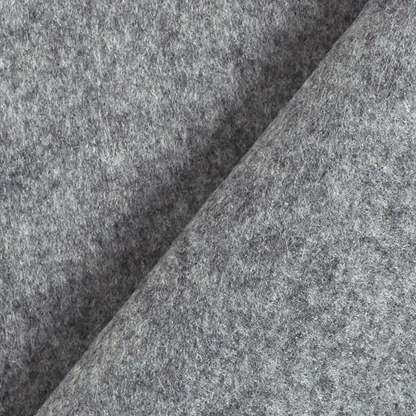 Fieltro 180 cm / 1,5 mm de espesor Melange – gris,  image number 3