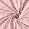 Tela de jersey de algodón mil flores – rosa viejo claro/blanco,  thumbnail number 3