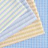 Tela Seersucker Algodón Mezcla de rayas – blanco,  thumbnail number 5