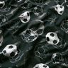 Tela de jersey de algodón Goles de fútbol | Glitzerpüppi – negro/gris,  thumbnail number 1