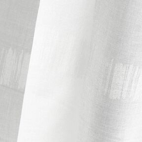 Tela para cortinas Voile líneas delicadas 295 cm – blanco/marfil, 