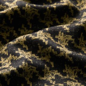 Tela de jersey de viscosa &ndash; caqui claro/negro, 