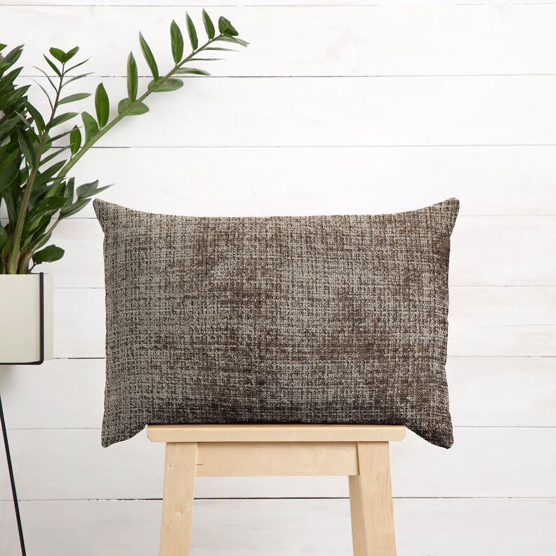 Tela de tapicería Chenilla Uni – gris pardo,  image number 6