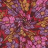 LENZING&trade; EcoVero&trade; Tela de viscosa Flores | Poppy Fabrics &ndash; merlot/albaricoque,  thumbnail number 3