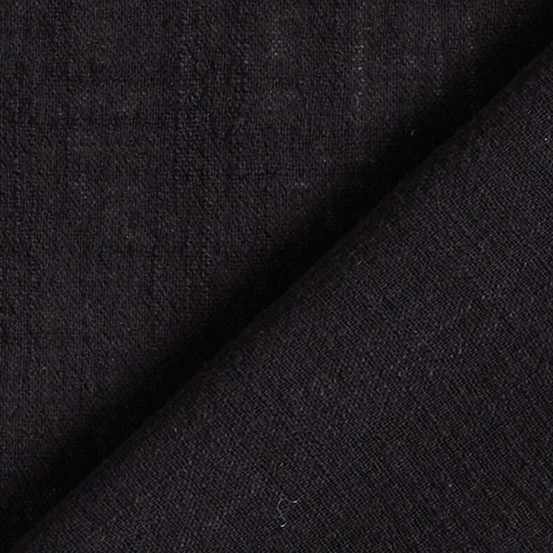 Tela de algodón Apariencia de lino – negro,  image number 3