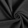 Tela para abrigos mezcla de lana lisa – negro,  thumbnail number 1