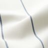 Telas para exteriores Lona Rayas mezcladas – blanco/azul gris,  thumbnail number 2