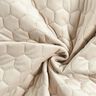 Tela de tapicería Terciopelo acolchado en diseño de panal – arena,  thumbnail number 5