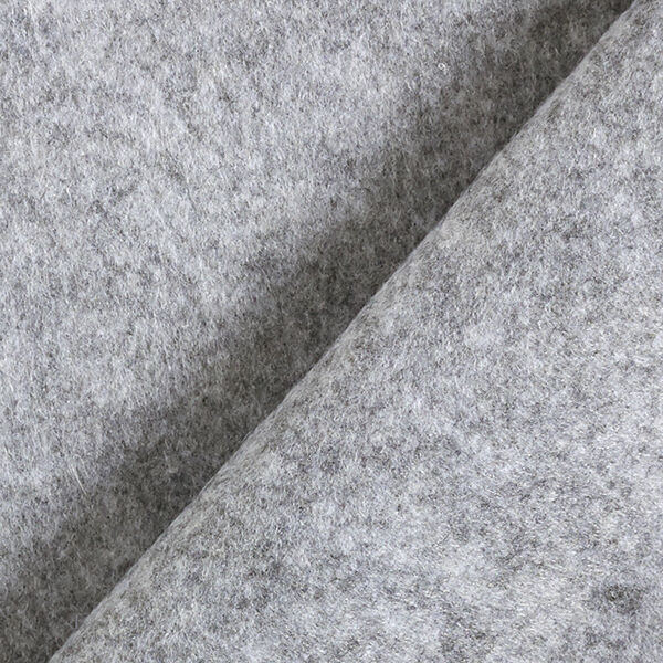 Fieltro 180 cm / 1,5 mm de espesor Melange – gris claro,  image number 3