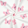 Sudadera Rugosa Mariposas grandes | Poppy Fabrics – marfil/rosa,  thumbnail number 3