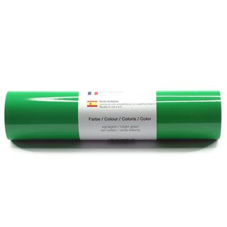 Lámina de vinilo autoadhesiva brilloso [21cm x 3m] – verde, 