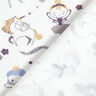 Tela de jersey de algodón Hada unicornio y arcoíris – blanco/azul vaquero,  thumbnail number 5