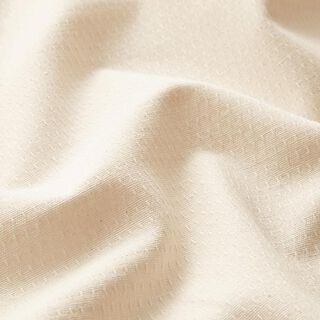 Tela decorativa jacquard Reciclada – blanco lana, 