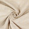 Tela de algodón Vichy - 0,2 cm – marrón claro,  thumbnail number 2