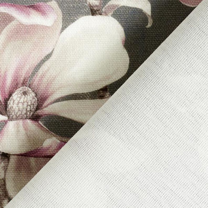 Telas para exteriores Lona magnolias – gris,  image number 5