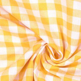 Tela de algodón Vichy - 1 cm – amarillo, 