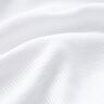 Tela de jersey tipo gofre Uni – blanco,  thumbnail number 2