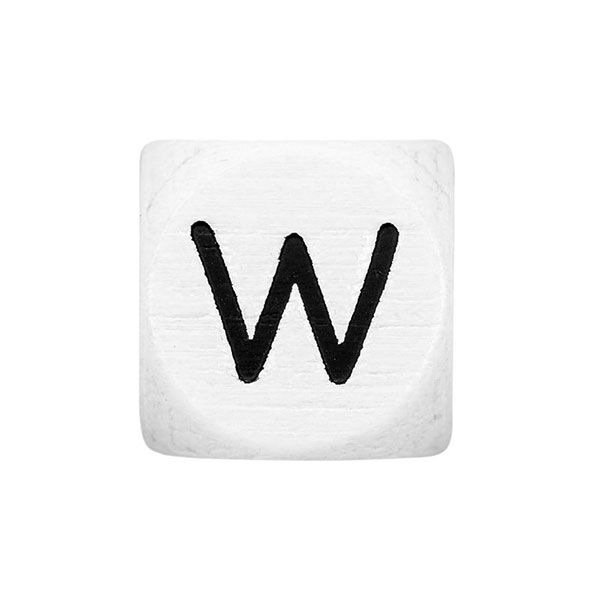 Letras de madera W – blanco | Rico Design,  image number 1
