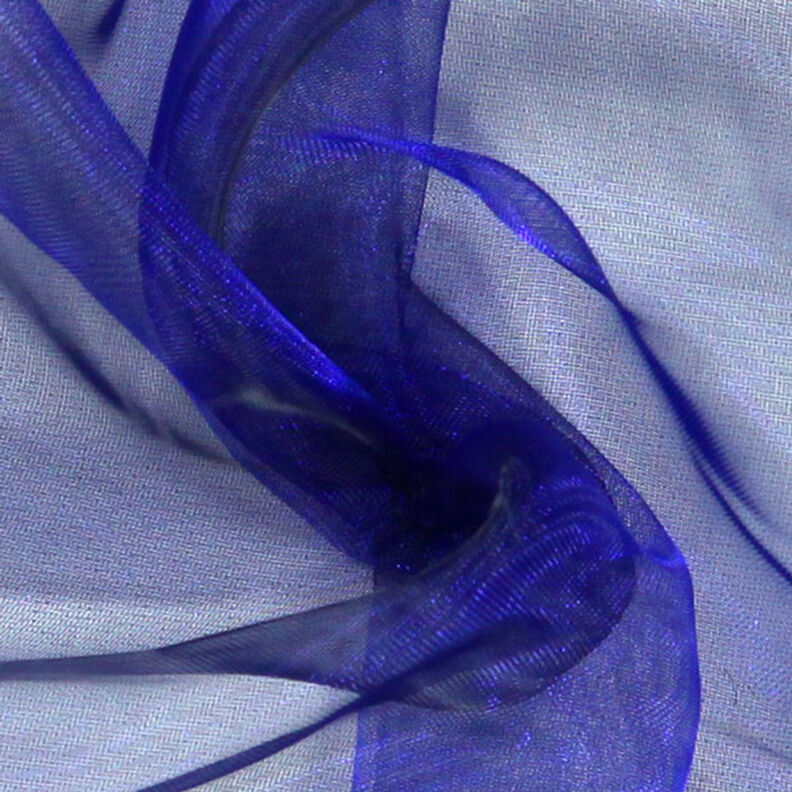 Organza &ndash; azul real | Retazo 70cm,  image number 2