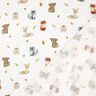 Muselina/doble arruga Animales del bosque Impresión digital | Poppy Fabrics – blanco/terracotta,  thumbnail number 4