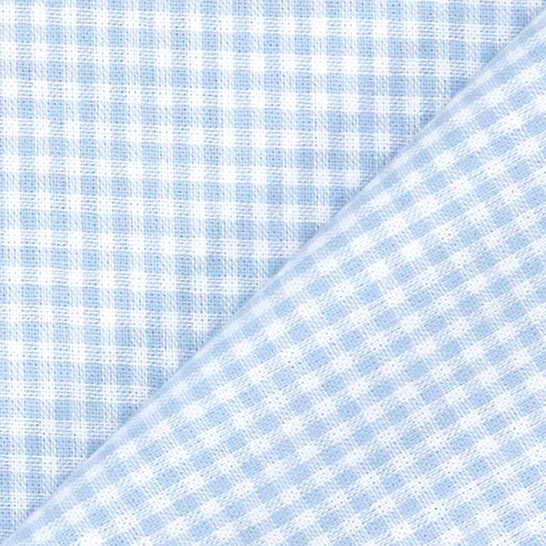 Tela de algodón Cuadros vichy 0,2 cm – azul vaquero claro/blanco,  image number 3