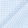 Tela de algodón Vichy - 0,2 cm – azul claro,  thumbnail number 3