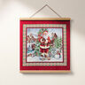 Panel Tapiz Visita navideña – carmín,  thumbnail number 6