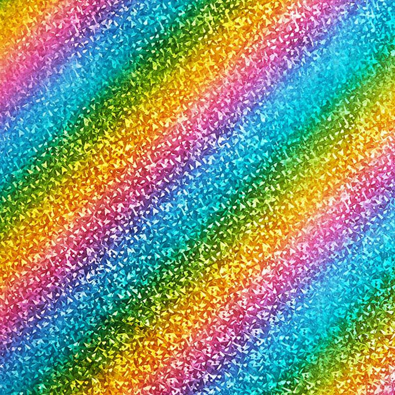 Jersey metalizado colorido brillo arcoíris,  image number 1
