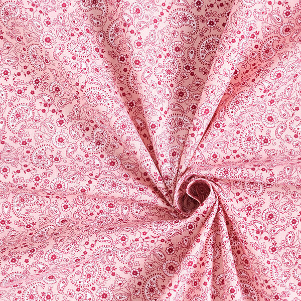 Tela de algodón Cretona Cachemira – rosa,  image number 3