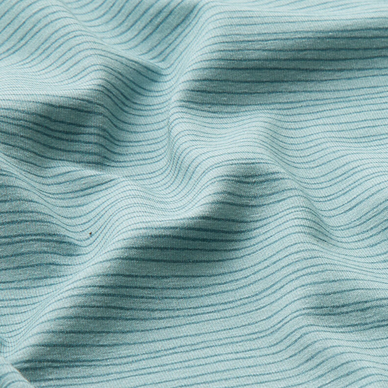 Punto de algodón rayas estrechas – azul grisáceo pálido,  image number 2