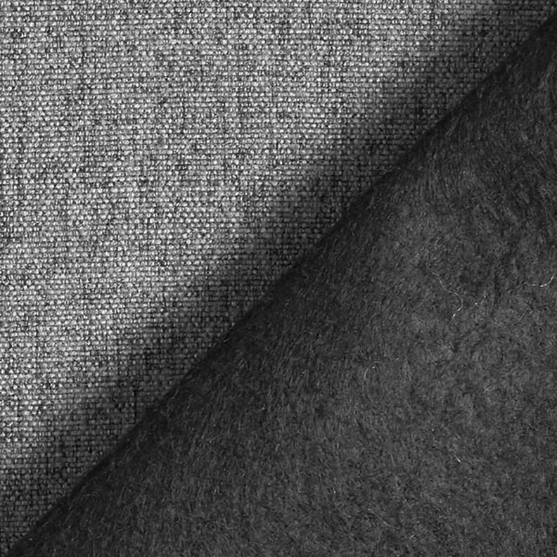 Tela de tapicería fina melange – gris oscuro,  image number 3
