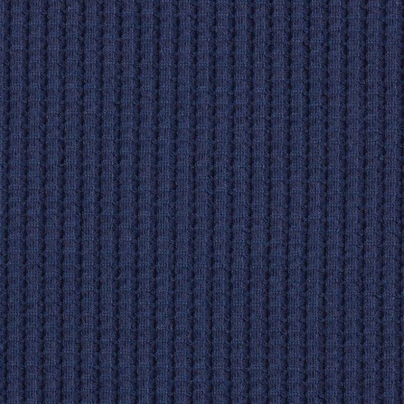 Jersey de algodón con relieves Uni – azul marino,  image number 4