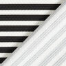 Estructura de punto jacquard con rayas horizontales – blanco/negro,  thumbnail number 4