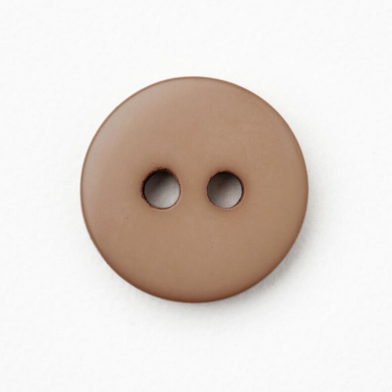 Botón redondo de 2 agujeros [Ø 11 mm] – anacardo,  image number 1