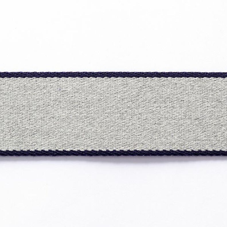 Cinta para cinturón  [ 3,5 cm ] – azul marino/gris,  image number 1