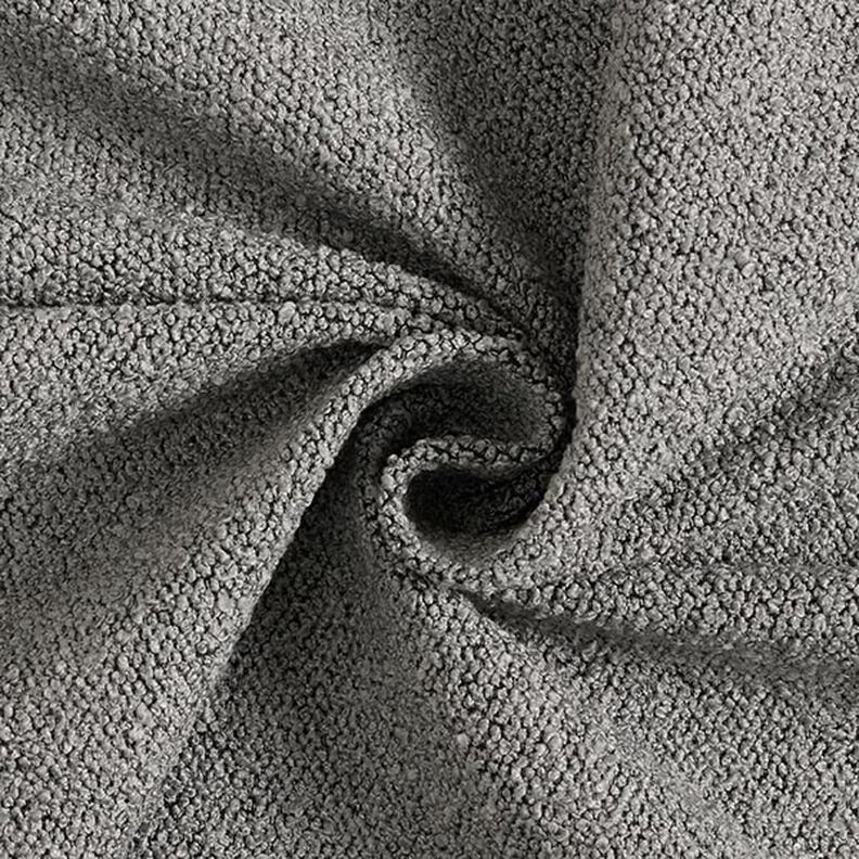 Tela de tapicería bouclé – gris,  image number 1