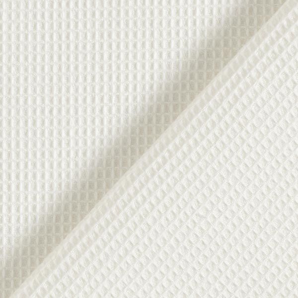 Piqué tipo gofre Mini – blanco lana,  image number 3
