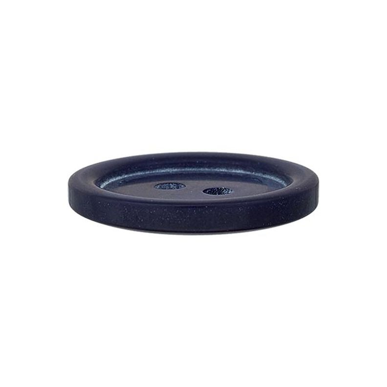 Botón de plástico de 2 agujeros Basic - azul marino,  image number 2