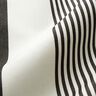 Telas para exteriores Lona Mezclas de rayas finas – negro/blanco,  thumbnail number 2