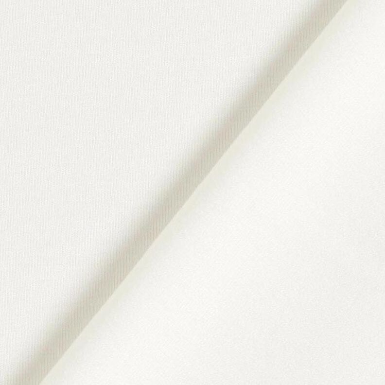 Bambú Tela de jersey de viscosa Uni – blanco lana,  image number 5