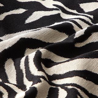 Tapiz Jacquard Zebra – negro/blanco, 