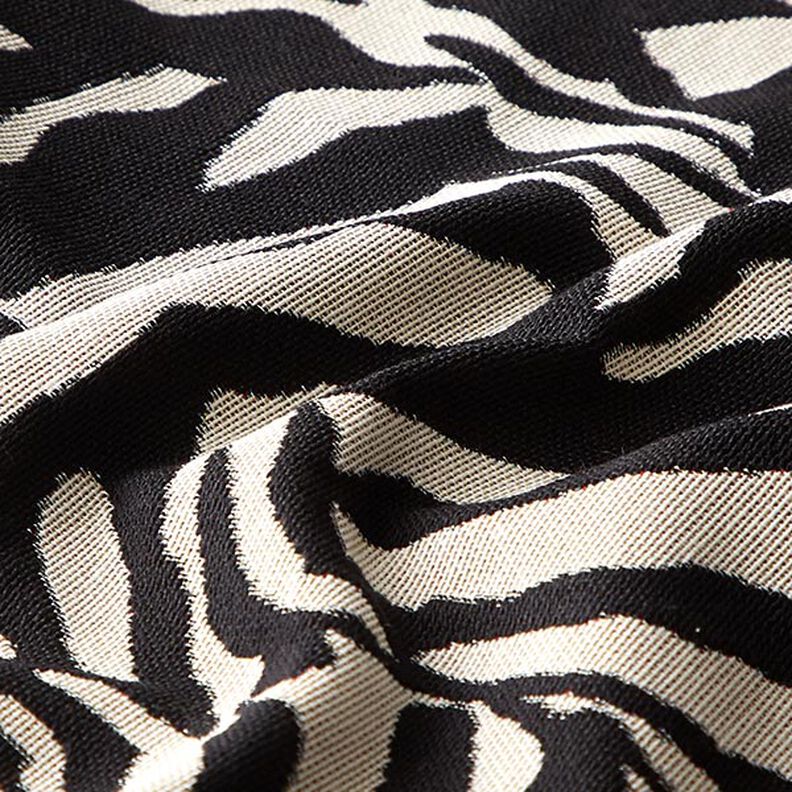 Tapiz Jacquard Zebra – negro/blanco,  image number 2