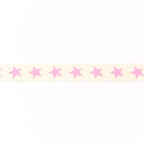 Cinta para tejer Algodón Estrellas – rosa, 