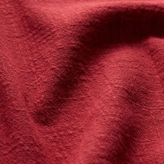 Tejido de algodón aspecto lino – terracotta | Retazo 60cm, 
