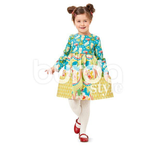 Vestido de niña, Burda 9373,  image number 3