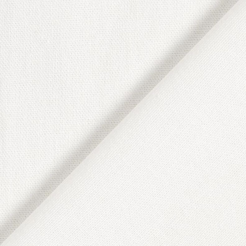 Mezcla de lino y viscosa Uni – blanco lana,  image number 3