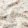 Tela de jersey de algodón Prado con flores – marfil,  thumbnail number 2