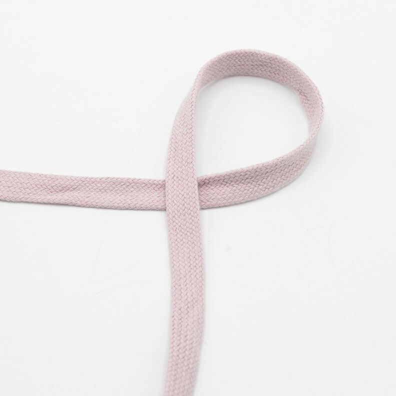 Cordón plano Sudadera Algodón [15 mm] – rosa viejo claro,  image number 1
