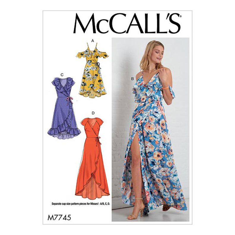Vestidos, McCALL'S 7745 | 42 - 50,  image number 1